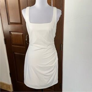 BHLDN NWOT sz medium white mini dress MSRP $248